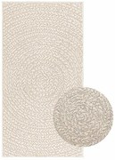 vidaXL Tapete ZIZUR creme 60x110 cm aspeto de juta interior e exterior