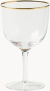 Copos de vinho artesanais Deco, conjunto de 6