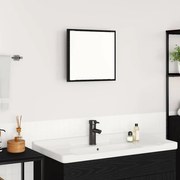vidaXL Espelho de Casa de Banho Carvalho Preto 40x8.5x37 cm Madeira Engenharia