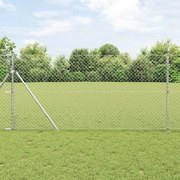 Cerca de Cadeia 1,2x10 m de Aço Galvanizado