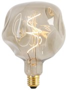 Lâmpada LED regulável E27 G125 bronze 4W 120lm 1800K