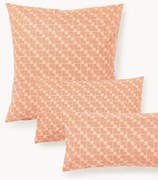 Fronha de almofada em percal de algodão com padrão geométrico Inki