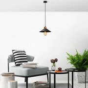 Candeeiro Suspenso GMN-00003 – Preto – 103 x 24 cm