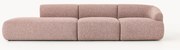 Chaise longue XL em bouclé Sofia
