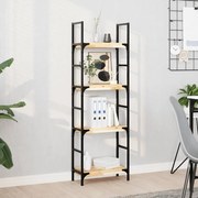 vidaXL Prateleira suspensa 60x20x4 cm acácia maciça não tratada
