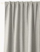 Cortinas opacas com multi-banda Jensen, conjunto de 2, L 130 cm