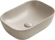 Mexen Rita lavatório de bancada 45 x 32 cm, bege mate - 21084566