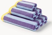 Conjunto de toalhas às riscas Alva, vários tamanhos