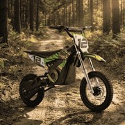 Mini Moto Infantil Elétrica MTR MALCOR  XZE 1000w Verde