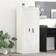 vidaXL Armário de arrumação Branco 60 x 40 x 140 cm Aço