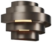 Candeeiro de parede moderno cor de bronze, incluindo LED regulável em 3 níveis - Lines Moderno