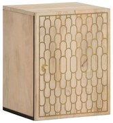 vidaXL Armário de parede p/ casa de banho 38x33x48 cm mangueira maciça
