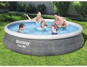Conjunto piscina insuflável Fast Set com bomba 396x84 cm