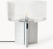 Candeeiro de mesa em vidro canelado Emmi