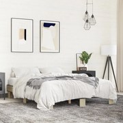 vidaXL Estrutura de cama 150x200 cm derivados madeira/metal