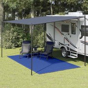 vidaXL Tapete de campismo para tenda 250x450 cm azul