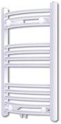 Aquecedor toalhas banheiro curvo 500 x 764 mm conector lateral e centr