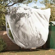 vidaXL Capas de Fleece para Proteção Contra Geada 3 pcs Branco