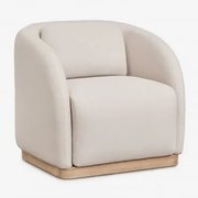 Poltrona Em Madeira De Acácia Verona Marrom Acácia Claro - Sklum