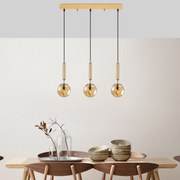 Chandelier King – Dourado Brilhante – 62 x 15 x 134 cm