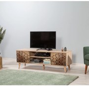 Móvel TV Truva – Carvalho Sonoma – 140x50x40 cm