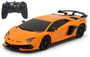 Carro Telecomandado Lamborghini Aventador SVJ 1:24 2,4GHz Laranja