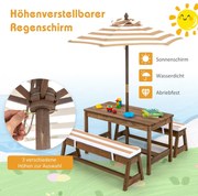 Conjunto de balanço externo 3 em 1 com estacas de solo para jardim/quintal/parque