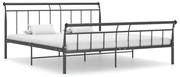 Estrutura de cama 200x200 cm metal preto