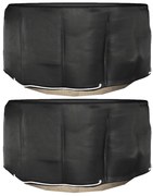 vidaXL Capas p/ mobília de jardim 2 pcs c/ 10 ilhós Ø230x90 cm redondo