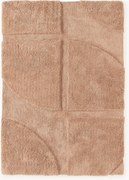 Tapete felpudo com relevo Jade