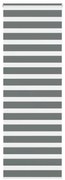 vidaXL Cortina de zebra 70x230 cm largura do tecido 65,9 cm poliéster