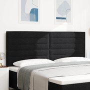 Cabeceira Design Linhas Preta 200 cm Tecido