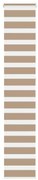 vidaXL Cortina de zebra 50x230 cm largura do tecido 45,9 cm poliéster