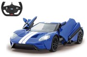 Carro telecomandado Ford GT 1:14 2,4GHz Porta manual Azul