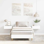 vidaXL Estrutura de cama sem colchão 100x200 cm branco