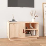 vidaXL Móvel de TV 70x34x40 cm madeira de pinho maciça