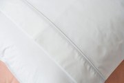 Fronha de Almofada ALFAZEMA 100% algodão percal 200 fios 50x70 Branco
