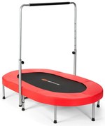 Trampolim infantil de 6 pés com balanço e rede de segurança - azul