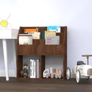 Suporte p/ revistas infantis deriv. madeira carvalho castanho