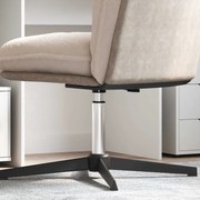 vidaXL Cilindro a Gás para Cadeira de Escritório Chrome 307-447 mm