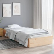 Estrutura de cama solteiro 90x190 cm madeira maciça