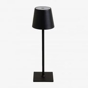 Candeeiro De Mesa Led Sem Fios Bolvir Preto - Sklum