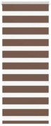 vidaXL Cortina de zebra 65x150 cm largura do tecido 60,9 cm poliéster