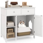 Arranhador cacto árvore para gatos com plataformas rede caverna para gatos verde+marrom (81 cm de altura)