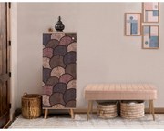 Conjunto de Mobiliário de Entrada Vegas – Sonomo Stone – Sapateira: 50