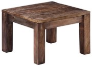 vidaXL Mesa de centro 50x50x35 cm madeira de mangueira maciça