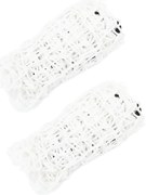 Redes para feno 2 pcs retangular 100x90 cm PP branco
