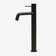 Torneira De Lavatório Em Latão Orveta Preto Mate & ↑30 Cm - Sklum