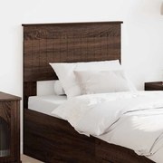 vidaXL Cabeceira Carvalho Marrom 75 cm Madeira processada