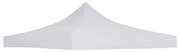 vidaXL Teto para tenda de festas 3x3 m branco